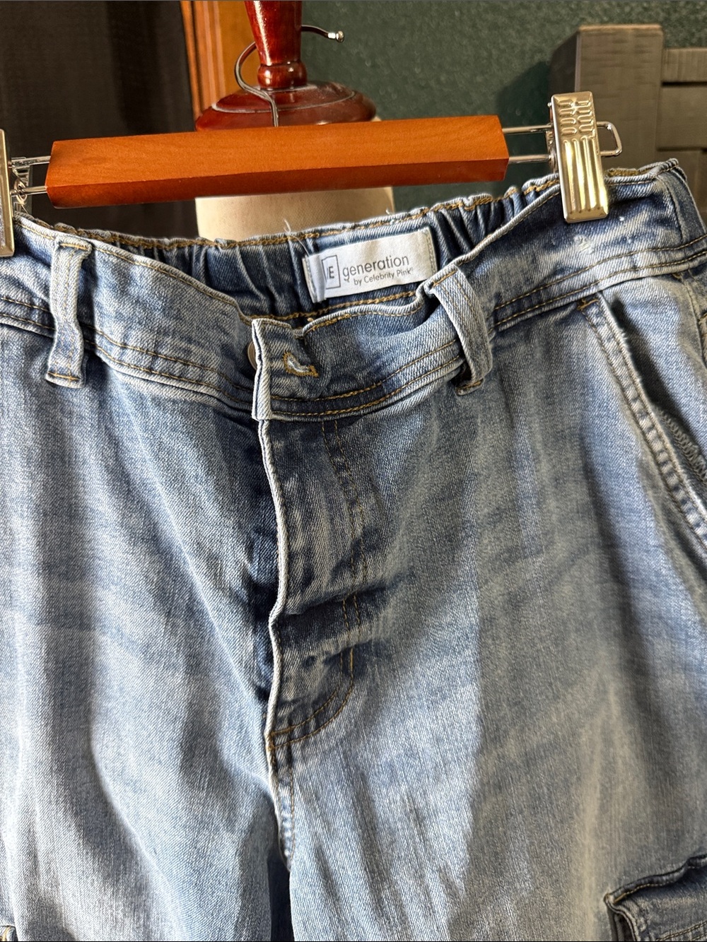 E Generation Light Wash Denim Jeans